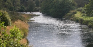 Fluss am Southern Upland Way